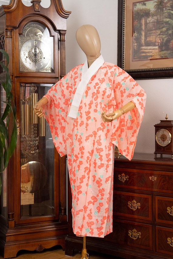 DEAR VANILLA Authentic Traditional Japanese Juban Undergown for Women's Kimono Vintage Robe Genuine Made in Japan JU-0321