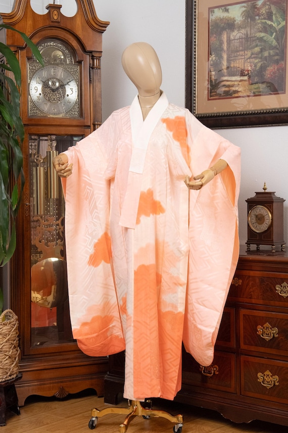 DEAR VANILLA Authentic Traditional Japanese Juban Undergown for Women's Kimono Vintage Robe Genuine Made in Japan JU-0290