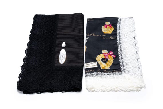 DEAR VANILLA Japanese Kimono Handkerchief Set for Women Japan Authentic Vintage HK-0062