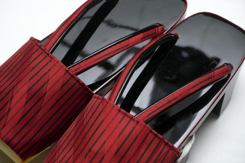 Dear Vanilla Authentic Japanese Vintage Geta Kimono Sandals 23.5cm US ...
