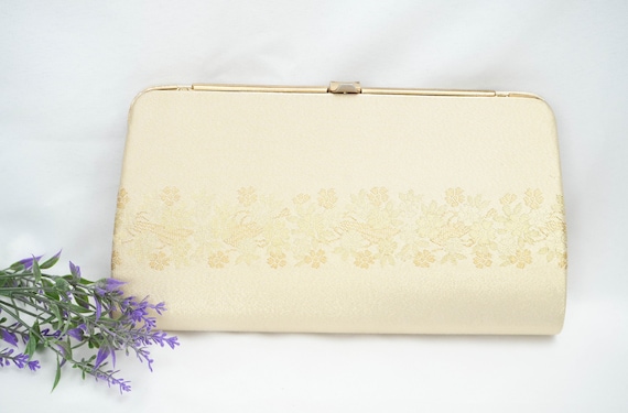 DEAR VANILLA, Japanese Kimono Clutch Bag, Japanes… - image 1