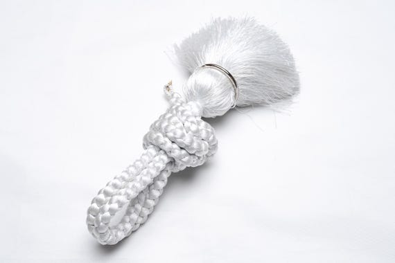 DEAR VANILLA Authentic Vintage Japanese Men's Kimono Haorihimo Haori Tie Tassle with Hooks Made in Japan MHC-0146