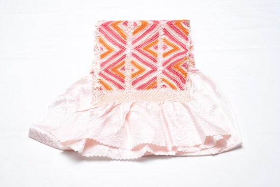 DEAR VANILLA Japanese Kimono Silk Shibori Obiage Women's Obi Belt Obimakura Fastener Accessory OBA-0144