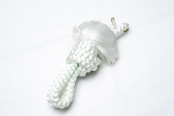 DEAR VANILLA Authentic Vintage Japanese Men's Kimono Haorihimo Haori Tie Tassle with Hooks Made in Japan MHC-0110