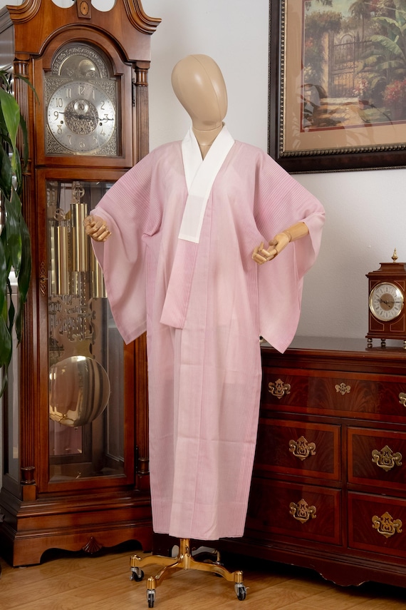 DEAR VANILLA Authentic Traditional Japanese Juban Undergown for Women's Kimono Vintage Robe Genuine Made in Japan JU-0272