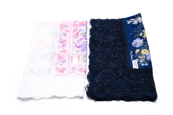 DEAR VANILLA Japanese Kimono Handkerchief Set for Women Japan Authentic Vintage HK-0066