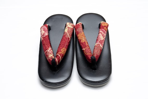 Dear Vanilla Authentic Japanese Vintage Zori Furisode Kimono Sandals 24cm US Size 7 SD-0288