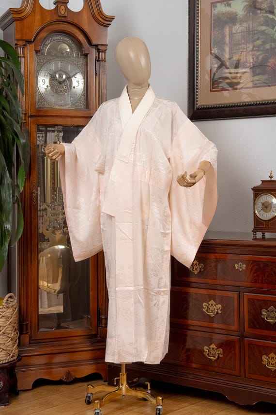DEAR VANILLA Authentic Traditional Japanese Juban Undergown for Women's Kimono Vintage Robe Genuine Made in Japan JU-0262