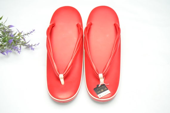 Dear Vanilla Authentic Japanese Vintage Zori Kimono Sandals 23.5cm US Size 6.5 SD-0130