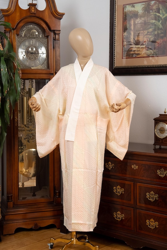 DEAR VANILLA Authentic Traditional Japanese Juban Undergown for Women's Kimono Vintage Robe Genuine Made in Japan JU-0260