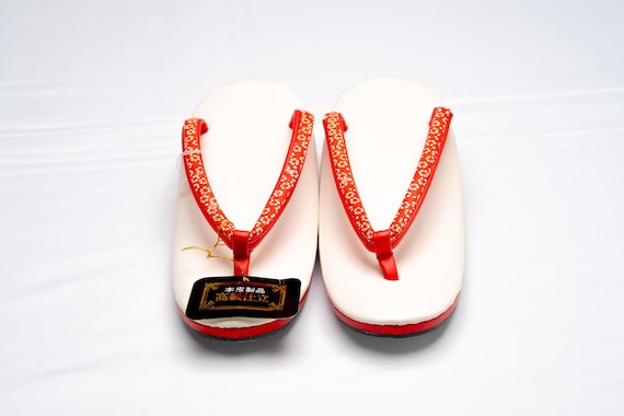 Dear Vanilla Authentic Japanese Vintage Zori Kimono Sandals 23.5cm US Size 6.5 SD-0336