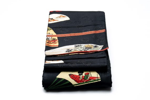 DEAR VANILLA Authentic Japanese Yukata Hanhaba Obi Sash Belt Women's Kimono Original Japan Made Genuine OBH-0310
