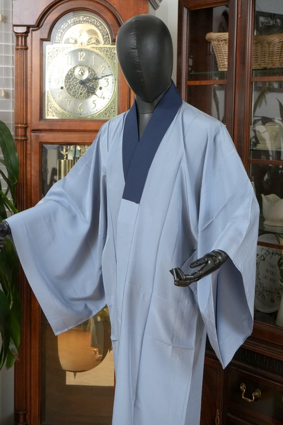 DEAR VANILLA Authentic Vintage Men's Kimono Juban… - image 2