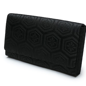 QUERIDA VAINILLA Bolso de mano estilo kimono de seda japonesa auténtico, vintage, fabricado en Japón PU-0293