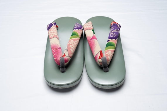 Dear Vanilla Authentic Japanese Vintage Zori Kimono Sandals 24cm US Size 7 SD-0299