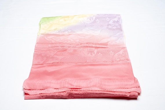 DEAR VANILLA Japanese Kimono Silk Rinzu/Chirimen Obiage Women's Obi Belt Obimakura Fastener Accessory OBA-0129
