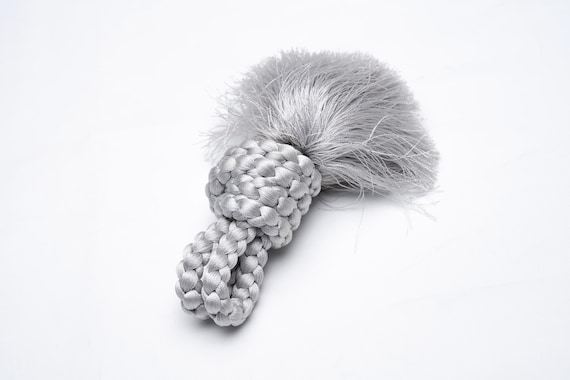 DEAR VANILLA Authentic Vintage Japanese Men's Kimono Haorihimo Haori Tie Tassle with Hooks Made in Japan MHC-0125