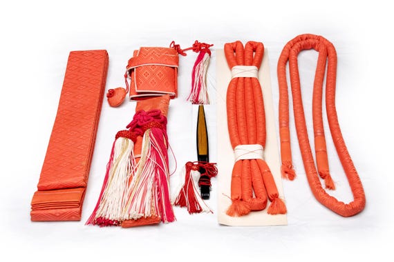 DEAR VANILLA Authentic Japanese Kimono Traditional Wedding Hakoseko Set Accessory Kit HSK-0047
