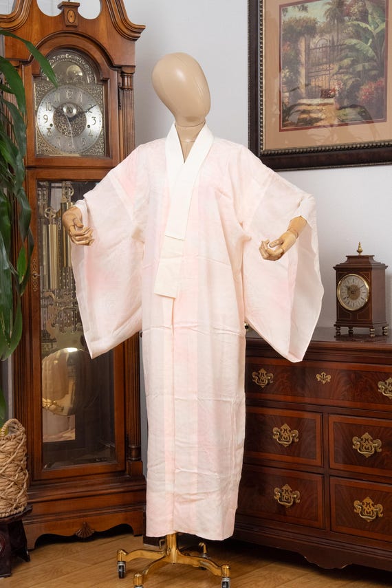 DEAR VANILLA Authentic Traditional Japanese Juban Undergown for Women's Kimono Vintage Robe Genuine Made in Japan JU-0286