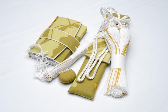 DEAR VANILLA Authentic Japanese Kimono Traditional Wedding Hakoseko Set Accessory Kit HSK-0037
