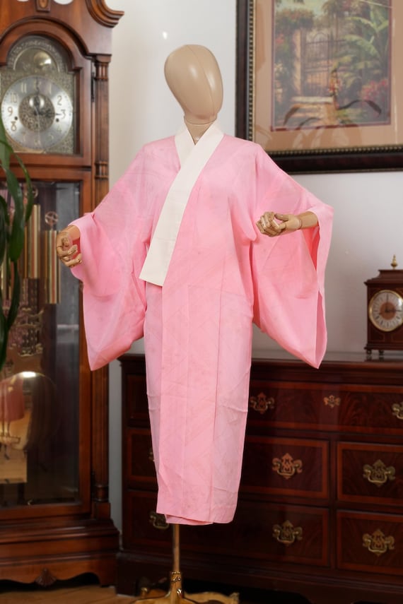 DEAR VANILLA Authentic Traditional Japanese Juban Undergown for Women's Kimono Vintage Robe Genuine Made in Japan JU-0230