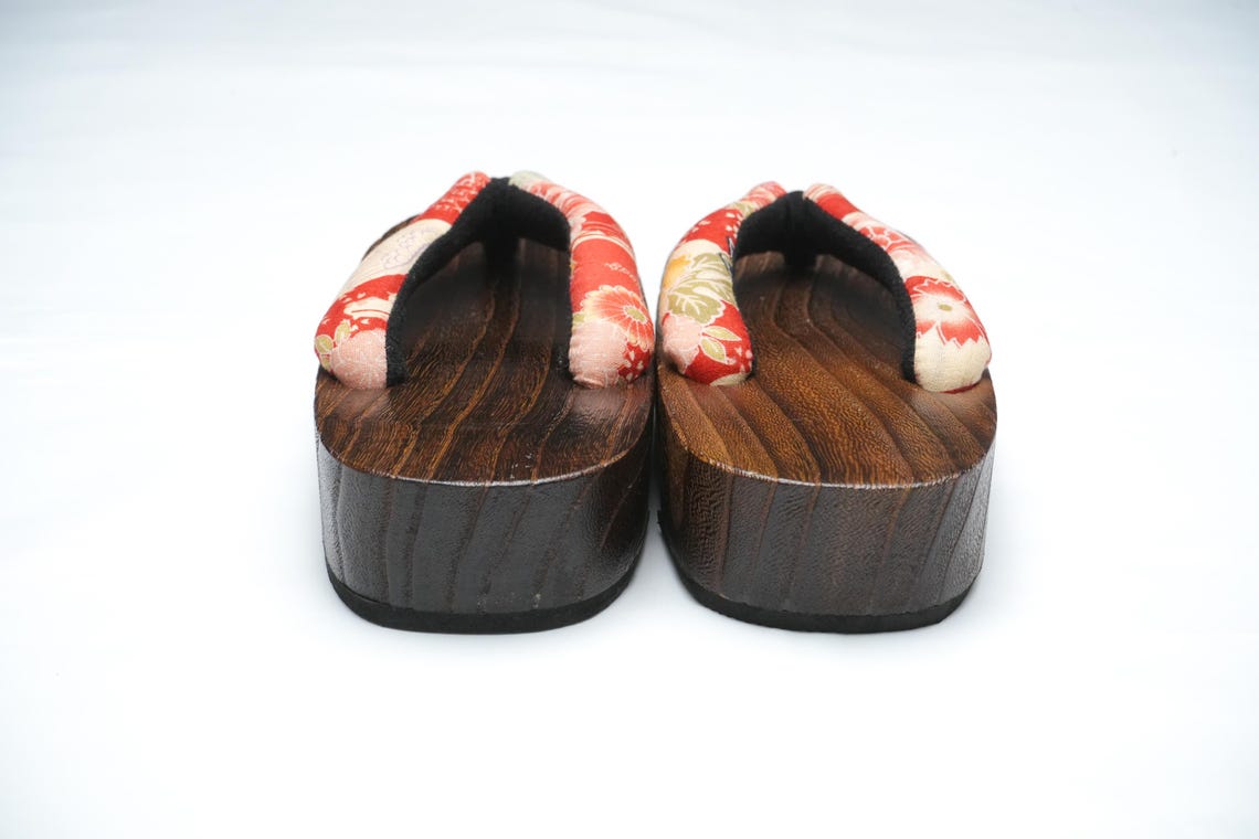 Dear Vanilla Authentic Japanese Yukata Kimono Geta Sandals 24.5cm US ...