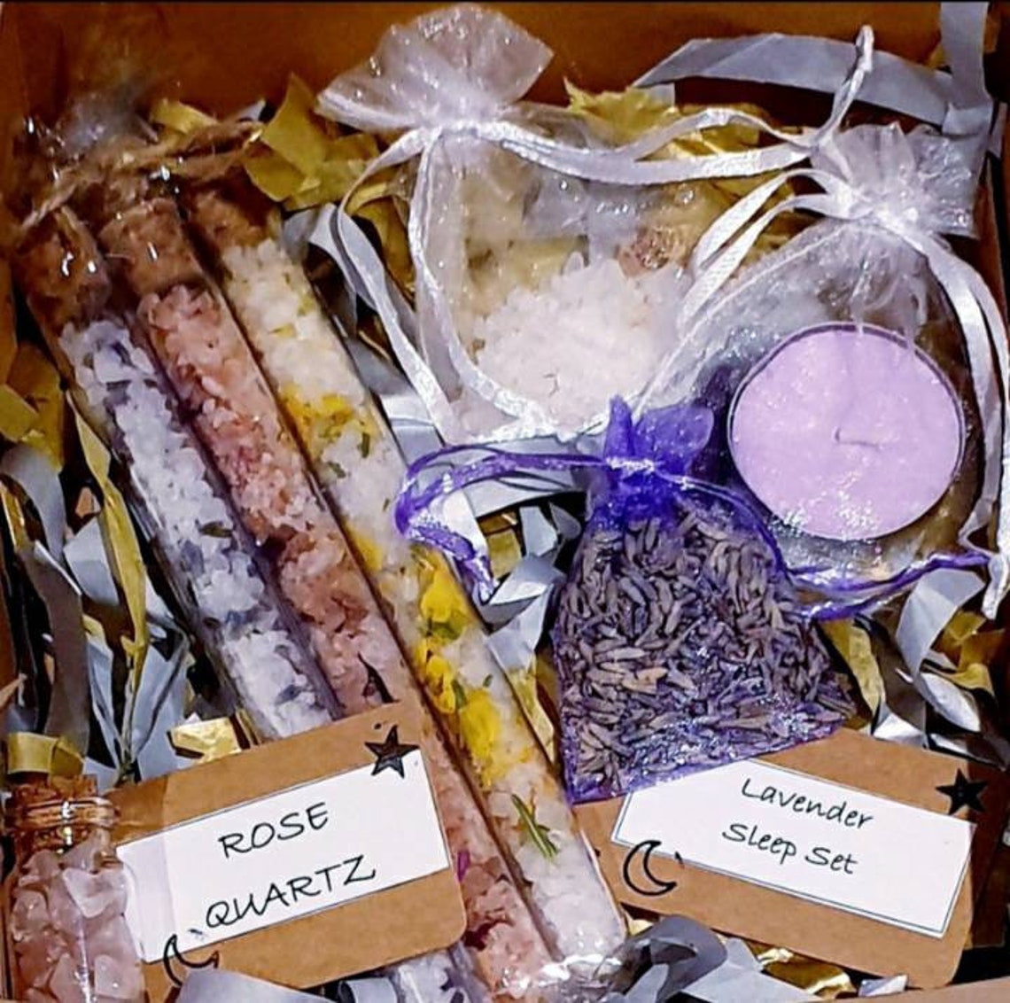 Bath Salts Gift Set Etsy