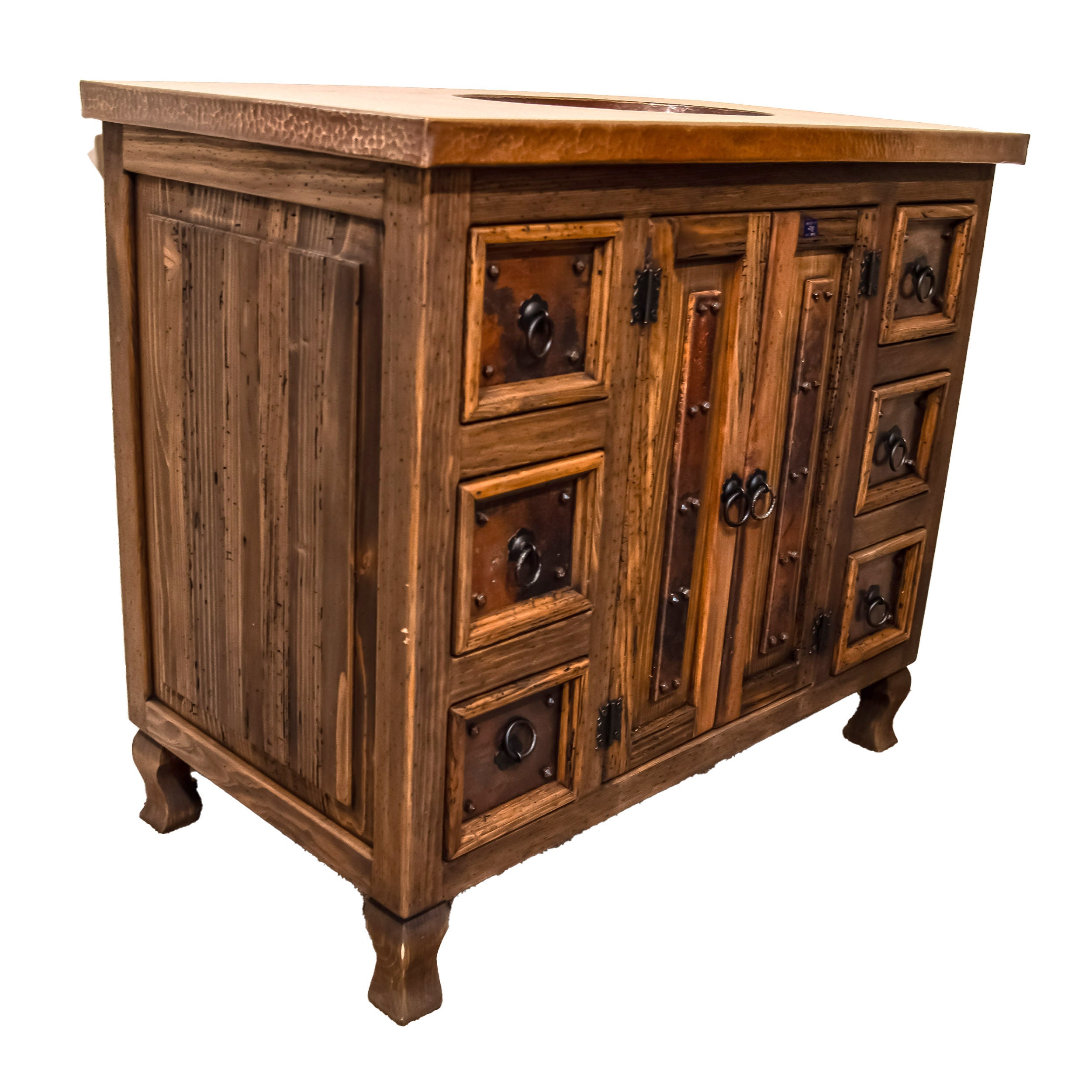 Copper Top Bathroom Vanity Etsy