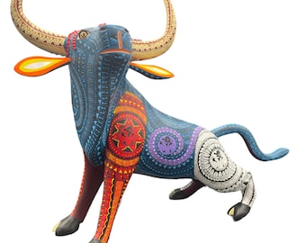 Bull Alebrije Hand Made - Medium