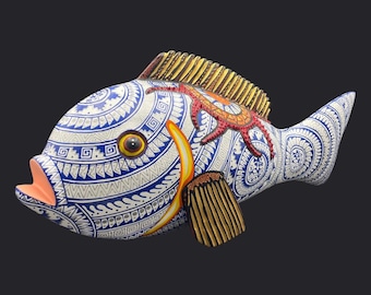 Fish Alebrije Hand Made - Medium