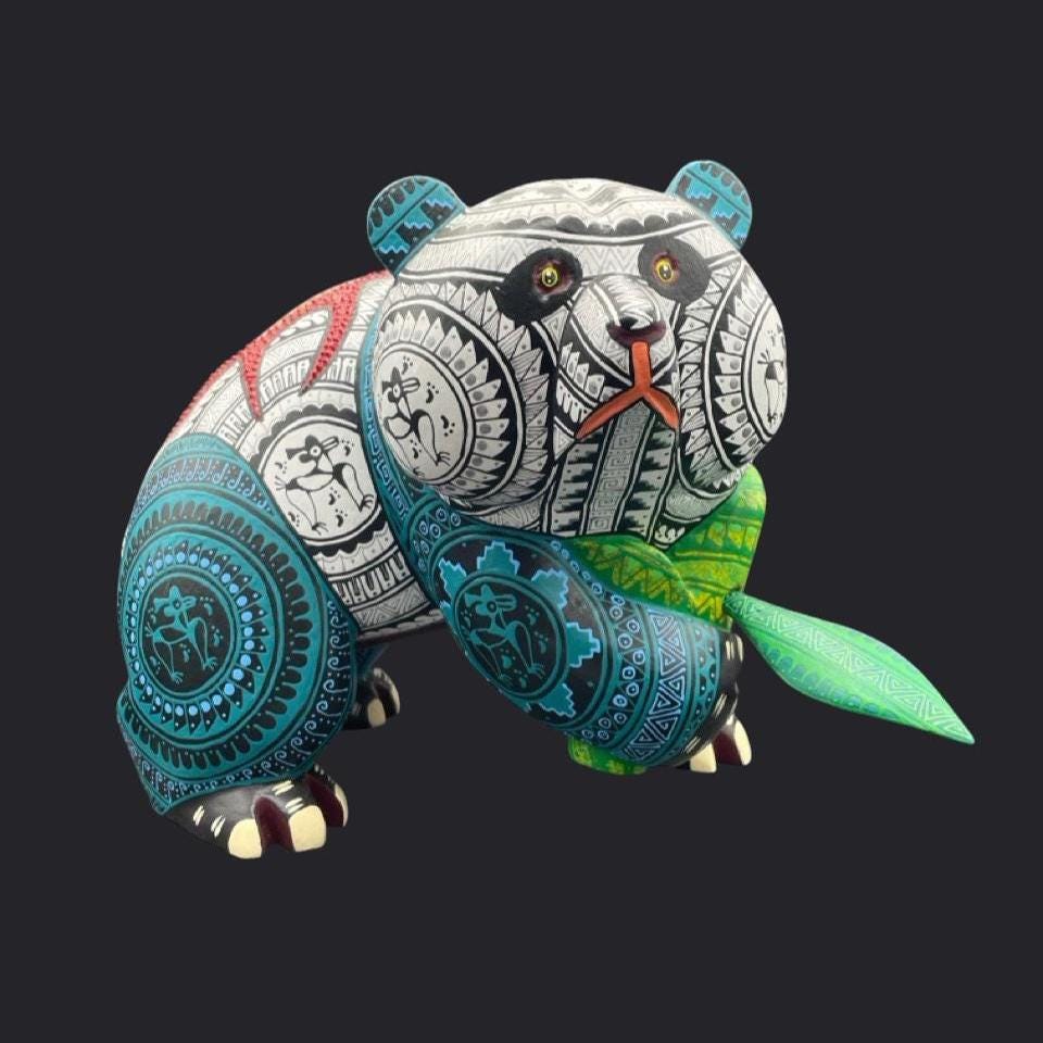 Buy Alebrije Bear Online In India - Etsy India