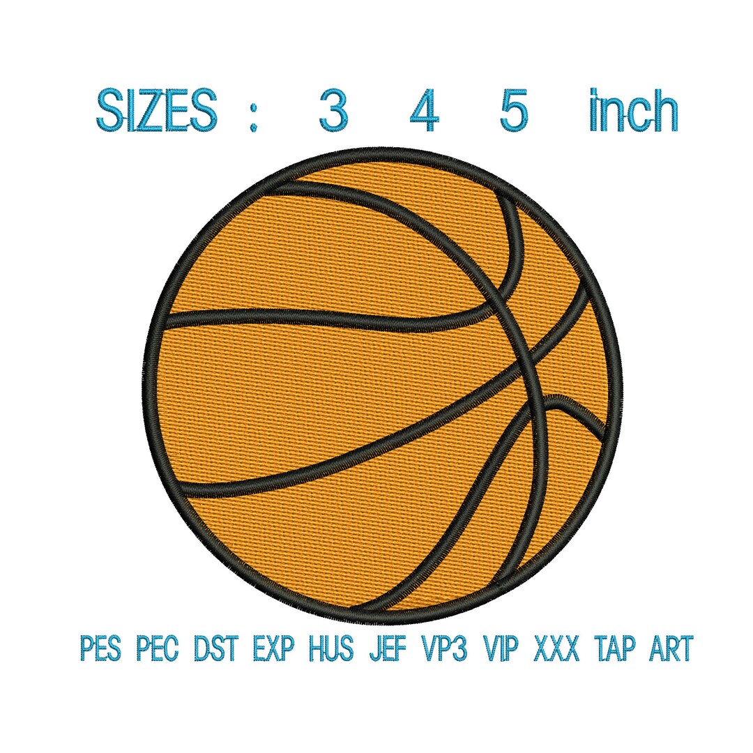 Basketball Embroidery Design, Basketball Embroidery Designs, Embroidery