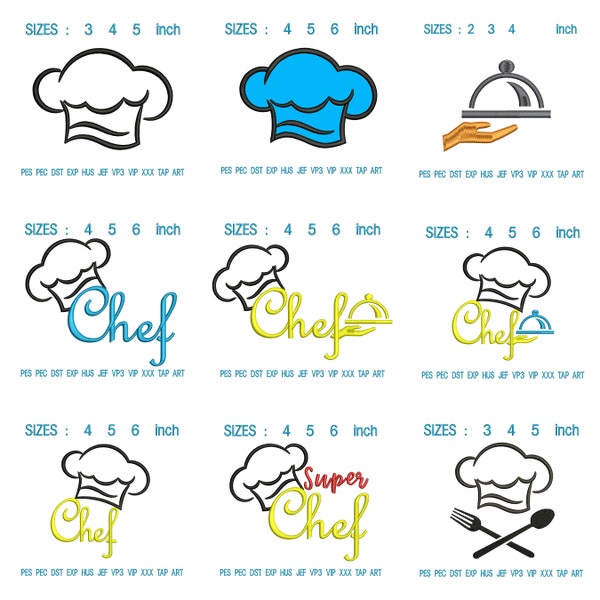 Machine Embroidery Designs Kitchen Etsy