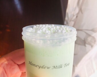 Honeydew Milk Tea Slime