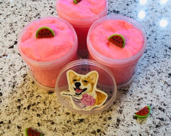 Watermelon Snow Slime