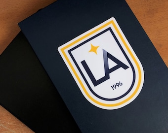 Redesigned LA Soccer Crest Die Cut Vinyl Sticker