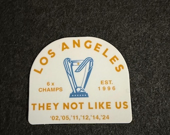 They Not Like Us Sticker
