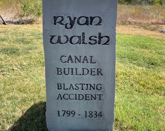 Ryan Walsh small tombstone