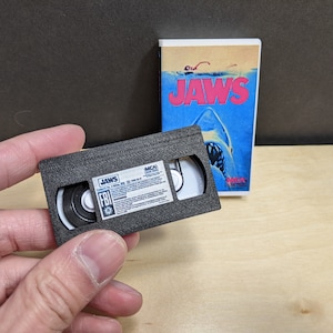 mini 1:3 vhs (K-Z titles) (18&quot; doll / BJD / SD) tapes Your favorite retro 80&#39;s movies!