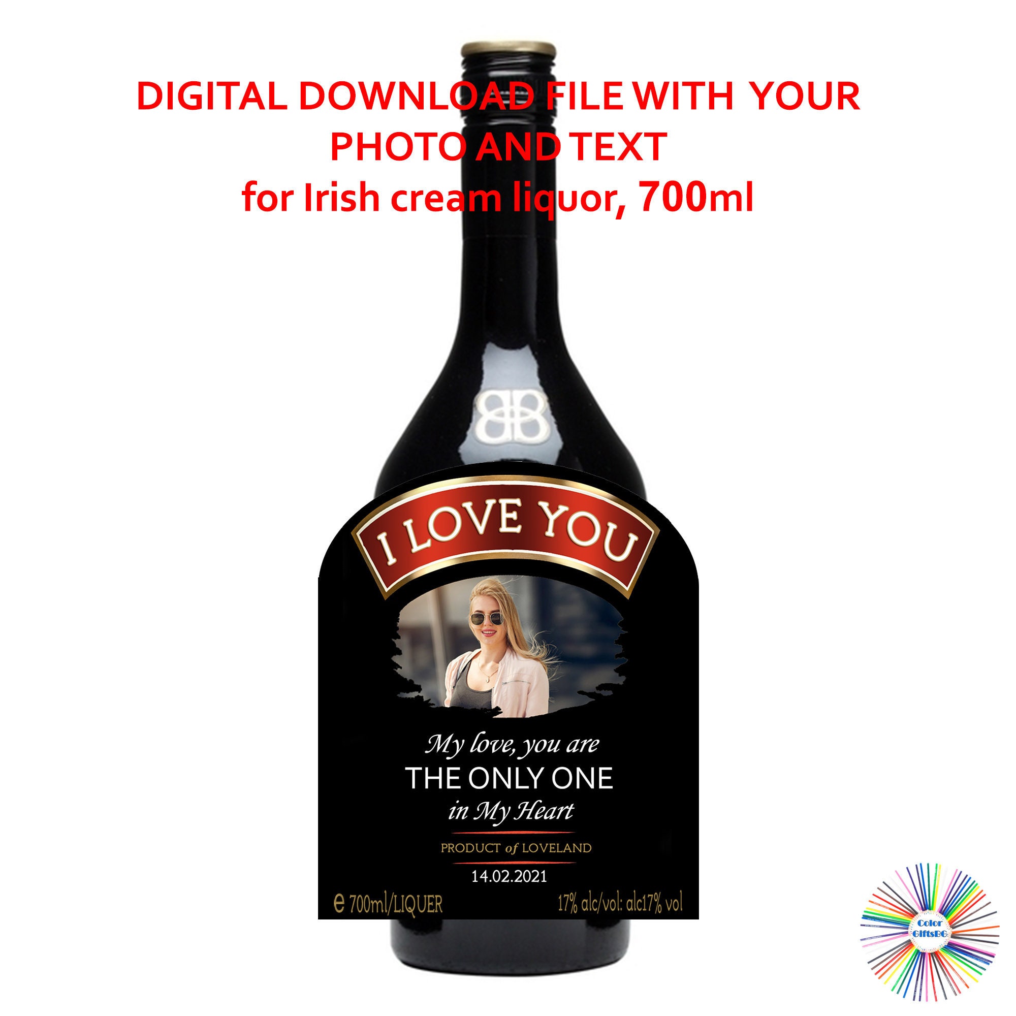Custom Baileys Label - Etsy