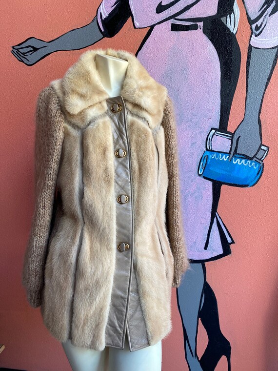 1960s Vintage Mink Coat