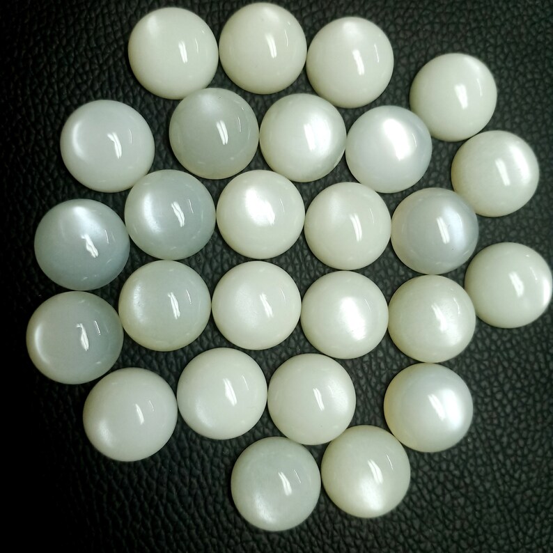 Jewelry Making Loose Moonstone Calibrated Moonstone 15mm 10mm 14mm Round Cabochon 12mm AAA+ White Moonstone Round Cabochon 18mm
