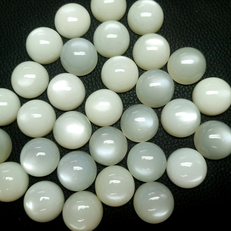 Jewelry Making Loose Moonstone Calibrated Moonstone 15mm 10mm 14mm Round Cabochon 12mm AAA+ White Moonstone Round Cabochon 18mm
