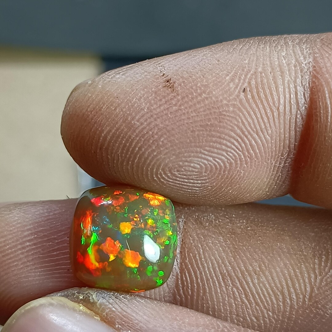 Opale Noble Australie | Pendentif pierre roulée