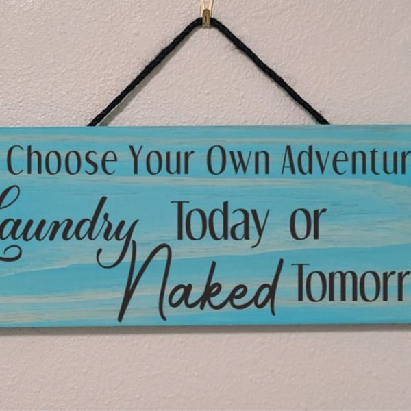 Laundry Room Decor, Housewarming Gift, Wood Sign, Rustic Home Decor, Farmhouse Country