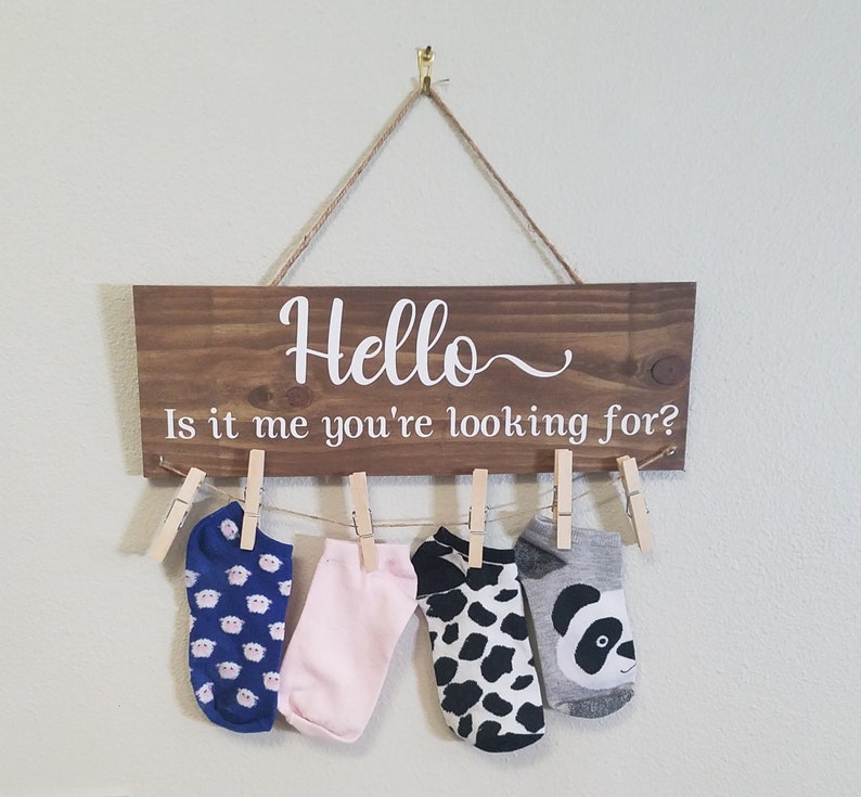Lost Socks Hello Is It Me You/'re Looking For