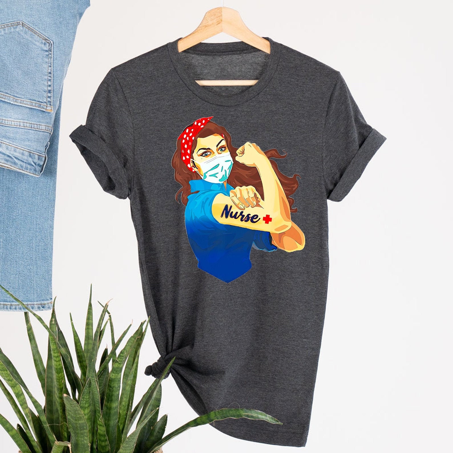Nurse T-shirt Nurse Shirt Nurse Strong 