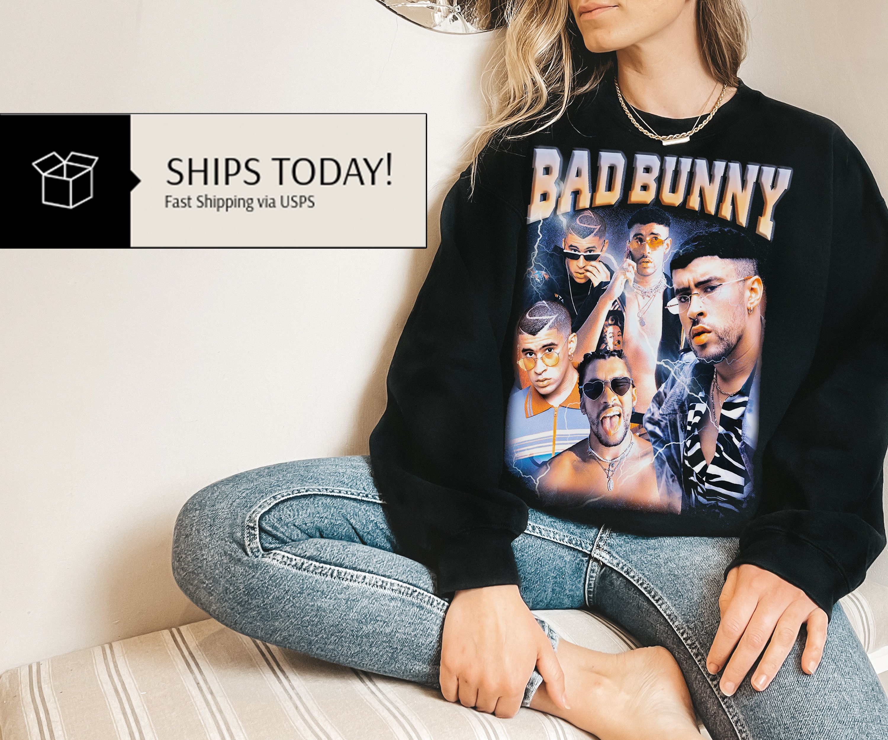 etsy bad bunny shirt