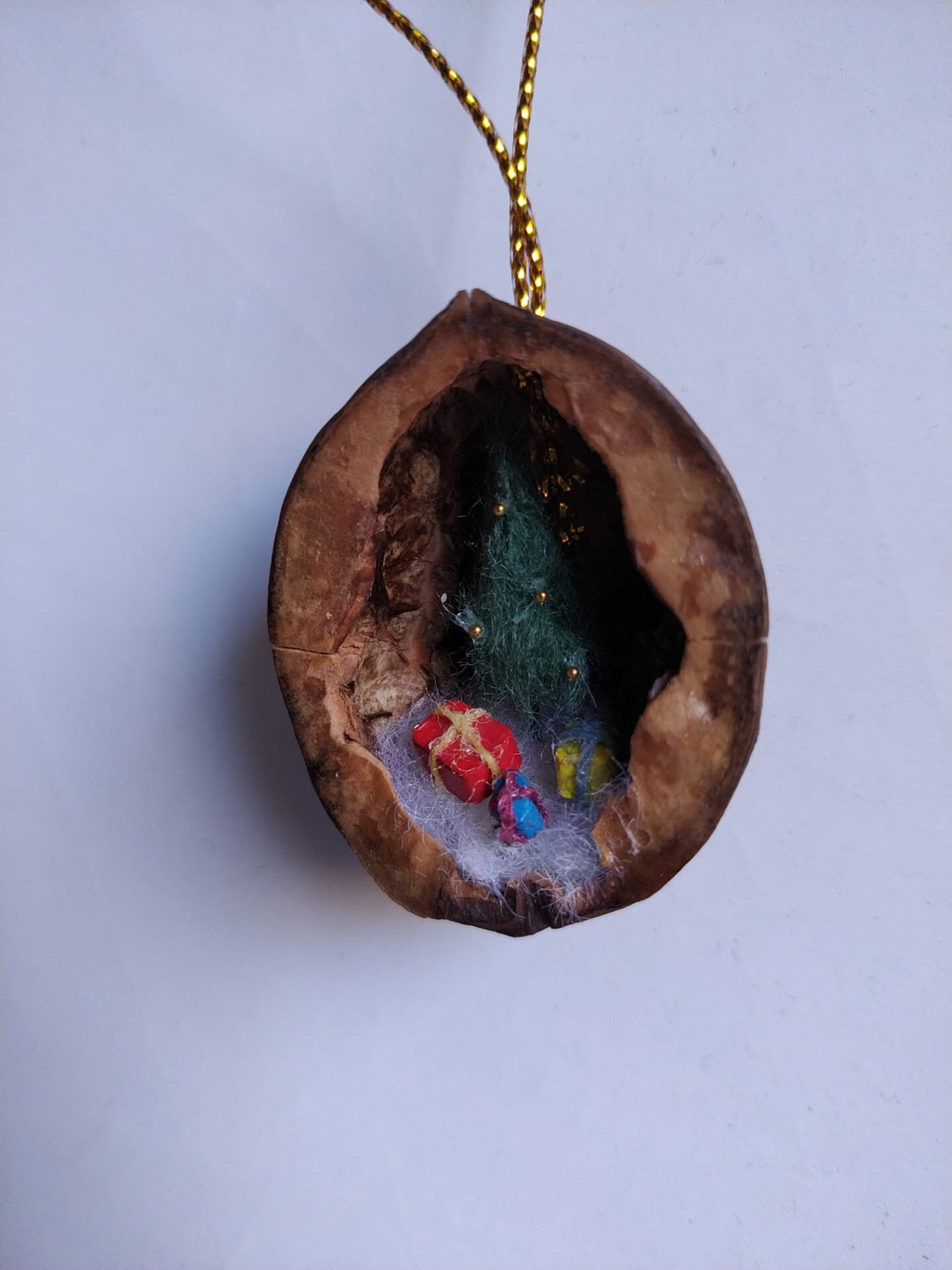 Walnut Shell Christmas Ornaments - Etsy