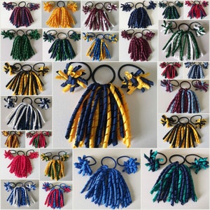 3 piece Korker Pack Bow Elastic Korkers School Hair Ties